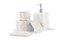 Squared White Carrara Marble Toothbrush Holder from Fiammettav Home Collection 3