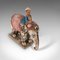 Antique Decorative Elephant and Rider 7