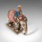 Antique Decorative Elephant and Rider, Image 7
