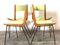 Italian Boomerang Dining Chairs by Carlo de Carli, 1960s, Set of 4 7