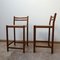 Niedrige Mid-Century Barhocker, 1970er, 2er Set 8