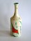 Italienische Keramik Giraffe Flaschenvase Santi, 1950er 1