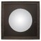 Black French Convex Mirror with Black Wooden Frame, France, 2008 8