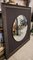 Black French Convex Mirror with Black Wooden Frame, France, 2008 11