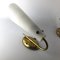 Brass and Opaline Sconces, 1950s, Set of 2 5