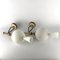 Italian Brass, Lacquer and Opaline Sconces from Stilnovo, 1950s, Set of 2, Image 9