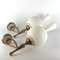 Italian Brass, Lacquer and Opaline Sconces from Stilnovo, 1950s, Set of 2, Image 4