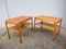 Tables de Chevet Scandinaves, 1950s, Set de 2 1