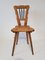 Folk Biedermeier Style Chalet Chair, 1800s 1