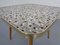 German Ceramic Mosaic Sofa Table, 1960s 8