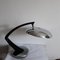 Black Chrome Model Boomerang Table Lamp from Fase, 1960s 2