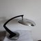 Black Chrome Model Boomerang Table Lamp from Fase, 1960s, Image 2