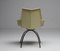 Yellow Origami Armchair on Spider Base by Paul Mccobb 3