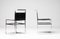 Architektonischer Strip Stuhl aus Leder 4