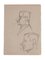 Gabriele Galantara - Figures - Original Pencil Drawing - Early 20th Century 1