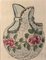 Unknown - Porcelain Vase - Original China Ink and Watercolor - 1890s 1