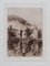 Luca Beltrami - Alhambra - Original Etching on Cardboard - 1878, Image 1