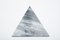 Triangular Grey Marble Cutting Board from Fiammettav Home Collection, Image 1