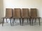 Cherrywood Dining Chairs from Coja Culemborg, 1950s, Set of 4 1