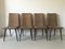 Esszimmerstühle aus Kirschholz von Coja Culemborg, 1950er, 4 . Set 1