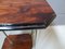 Walnut Veneer Side Table with Nickel-Plated Tubular Steel Frame, 1930s 8