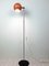 Orange Metal Floor Lamp from AKA VEB, 1960s, Image 6