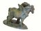 Italian Pottery Ceramic Horses Sculpture by Guido Cacciapuoti, 1920s 2