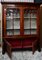 Large Victorian Gothic Rosewood and Glass Bookcase, 1880s 2