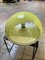 Gelbe Vintage Tischlampe von Mazzega 2