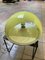 Lámpara de mesa vintage amarilla de Mazzega, Imagen 2