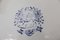 Vintage Blue & White Wall Plate from Delft, 1950s, Image 4