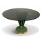 Brass and Green Painted Iron Dining Table by Pierre Cardin, 1970s 1