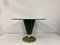 Brass and Green Painted Iron Dining Table by Pierre Cardin, 1970s 7