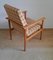 Fauteuil en Bois Clair, 1970s 4