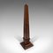 Antique Italian Oak Decorative Obelisk, Image 7