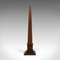 Antique Italian Oak Decorative Obelisk 2