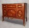 19th Century Transition Period Marquetry Rosewood Chest of Drawers, Image 1