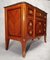 19th Century Transition Period Marquetry Rosewood Chest of Drawers, Image 5