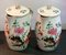 Antique Porcelain Jars Decorated with Flowers from Vista Alegre, Set of 2 3