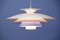Large Danish Ceiling Lamp from Form Light, 1970s 7