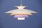 Large Danish Ceiling Lamp from Form Light, 1970s 1