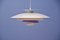 Large Danish Ceiling Lamp from Form Light, 1970s 3