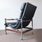 Rosewood and Chrome Easy Chair by Eric Merthen for Dahlens Fatolj Industri, 1960s 2