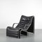 Vintage Swedish Lounge Chair and Ottoman by Eric Sigfrid Persson for Möbelkultur AB, 1970, Set of 2, Image 11