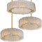 Glass and Brass Light Fixtures from Doria, Germany, 1960s, Set of 6, Image 19