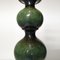 Lampade grandi in ceramica con paralumi in seta di René Houben, set di 3, Immagine 6