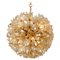 Messing und Gold Murano Glas Sputnik Lampen von Paolo Venini für Veart, 2er Set 18