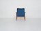 Lounge Chair in Velvet by Louis Van Teeffelen for Webe, the Netherlands, 1960s 4