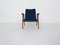 Lounge Chair in Velvet by Louis Van Teeffelen for Webe, the Netherlands, 1960s 5