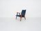 Lounge Chair in Velvet by Louis Van Teeffelen for Webe, the Netherlands, 1960s 1